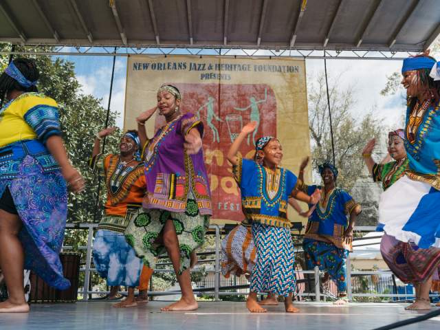 N'Fungola Sibo Dance Theater - Congo Square New World Rhythms Fest 2017