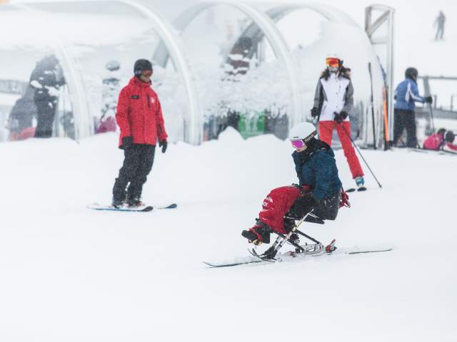 Adaptive snowports at the Remarkables