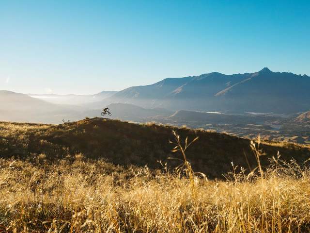 Mountain Biking Rude Rock, Coronet Peak