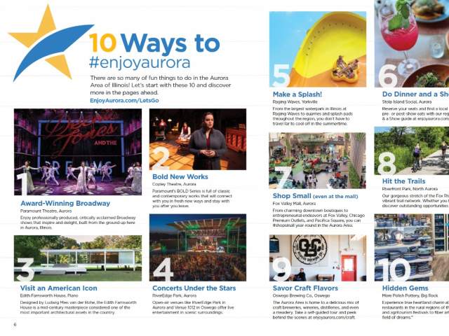 10 Ways to EnjoyAurora from the 2023 edition of the Aurora Area Go Guide