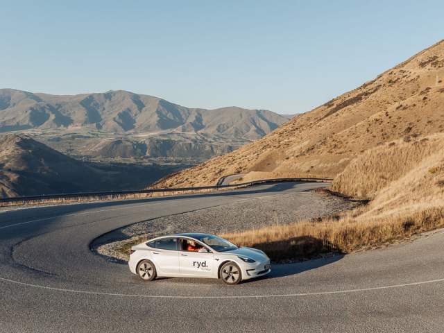 Ryd Car Share on a bluebird sunny day