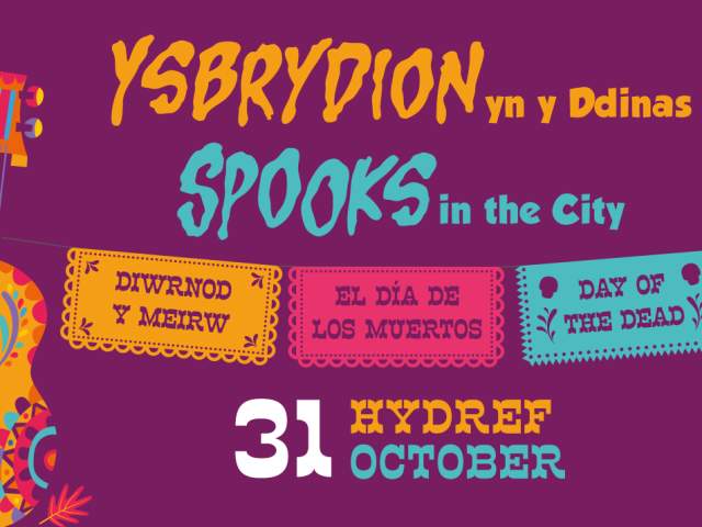 Spooks in the City 2026. Ysbrydion yn y ddinas 2026