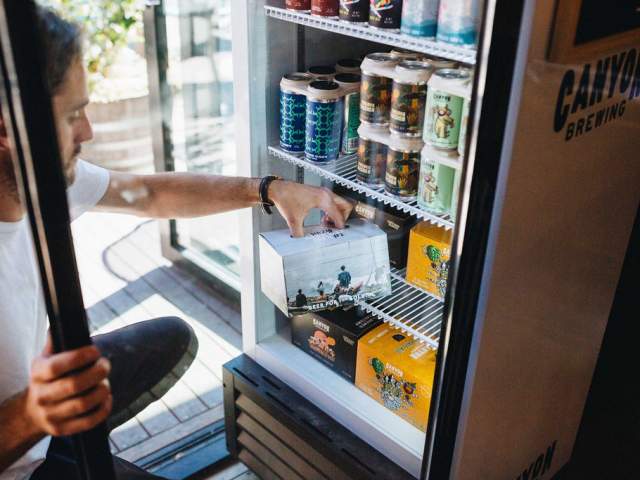 Sustainable packaging for Canyon Brewing