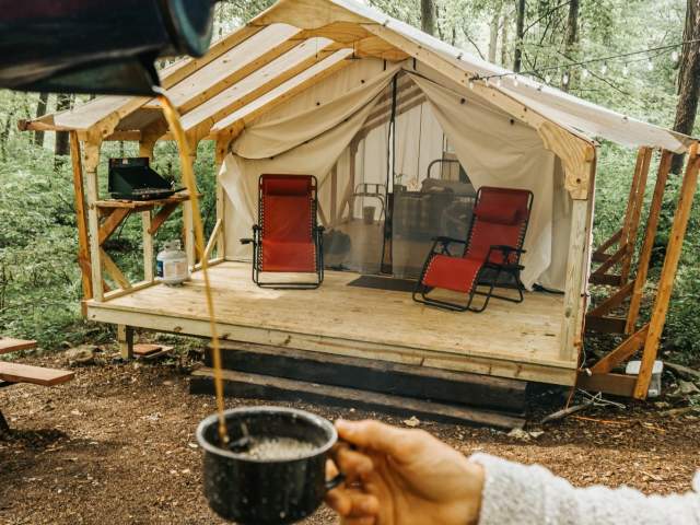 Airydale Retreat glamping tents