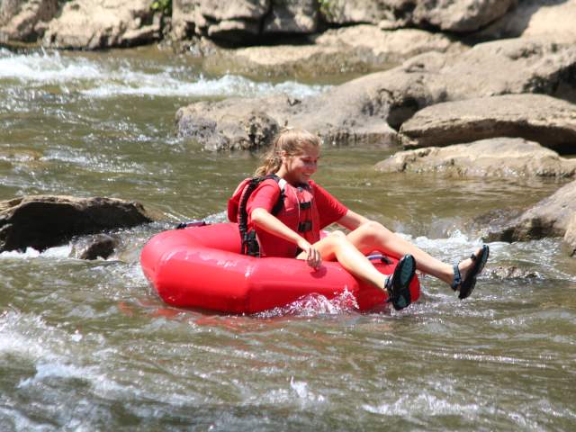 Tubing on the Tuck
