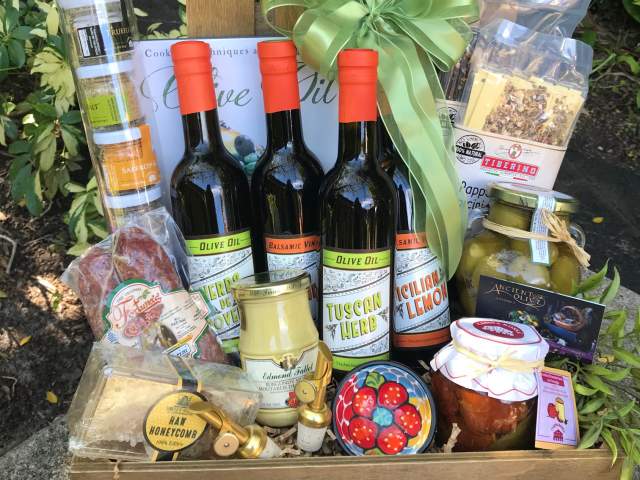 The Ancient Olive Gourmet gift basket