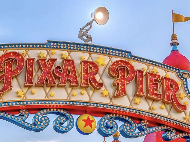 Pixar Pier at Disney California Adventure