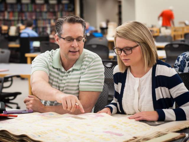 Researching at the Genealogy Center