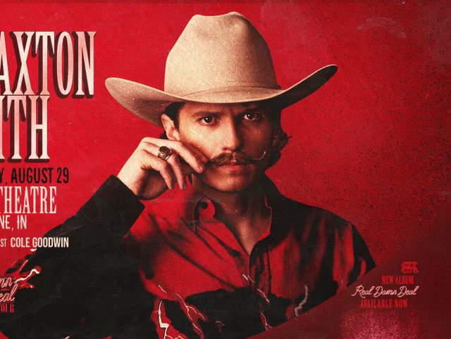 Braxton Keith is coming to the Clyde Theatre in Fort Wayne on August 29, 2026