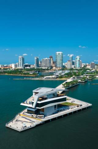 St. Pete Pier drone