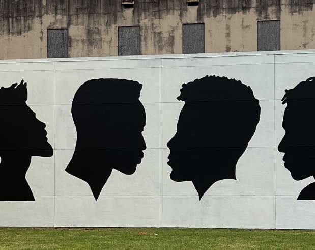 barbershop mural