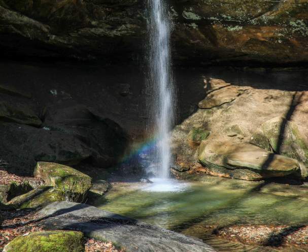 An image of a waterfall