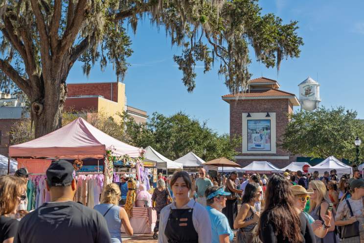 Farmer's Market in downtown Winter Garden