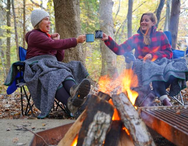 Camping at Binder Park