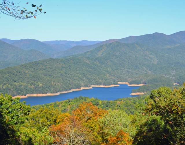 Highway 28 Fontana Lake