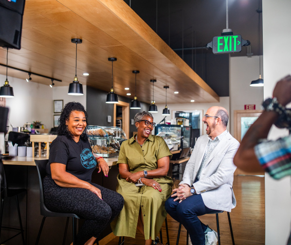 Good Things Brewing BTS with Cecelia, Adija, and David