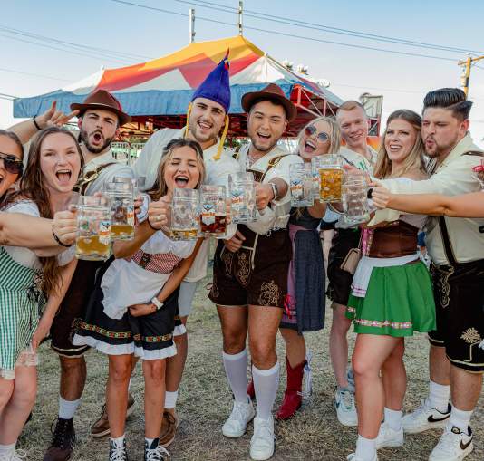 Oktoberfest Friends