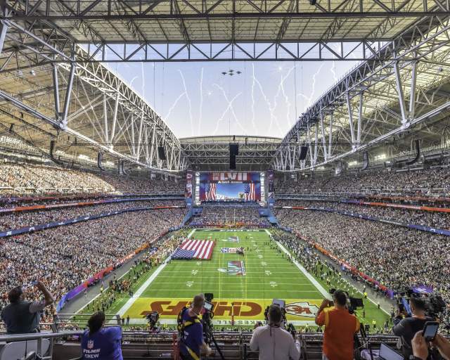 2023 NFL Super Bowl - State Farm Stadium in Glendale, AZ