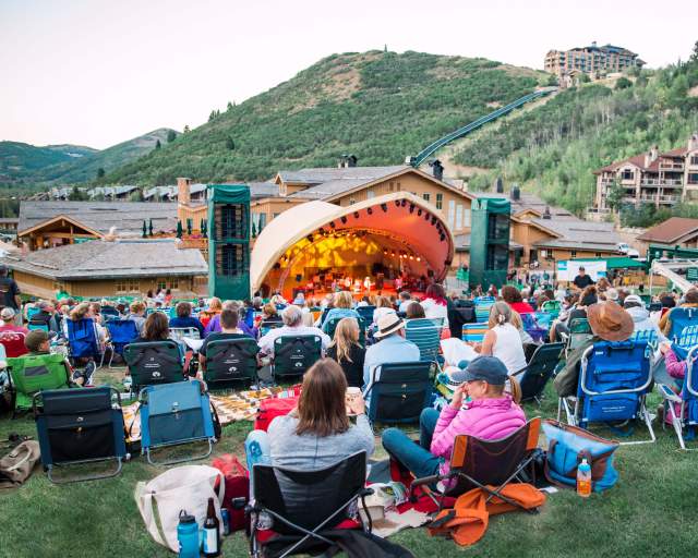Outdoor concerts held at the Snow Park Outdoor Amphitheater