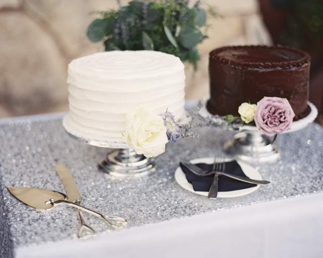 Wedding Cakes on Table