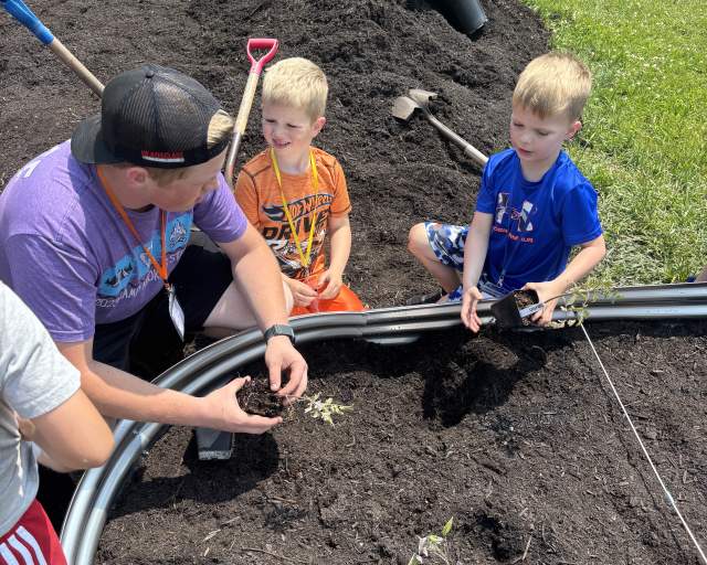 Kids at Rosewood Farm Summer Camp