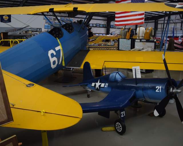Planes at the North Carolina Aviation Museum