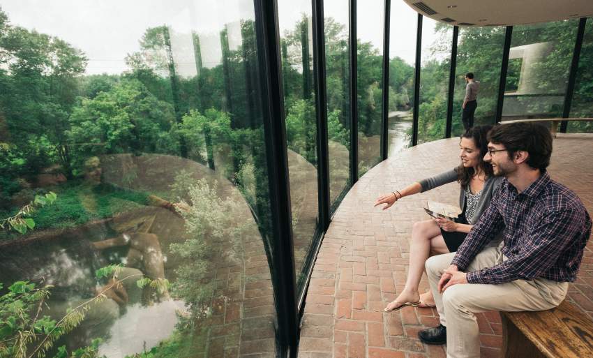 Couple At The Brandywine River Museum of Art