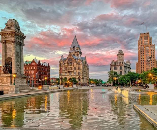 Downtown Syracuse Clinton Square