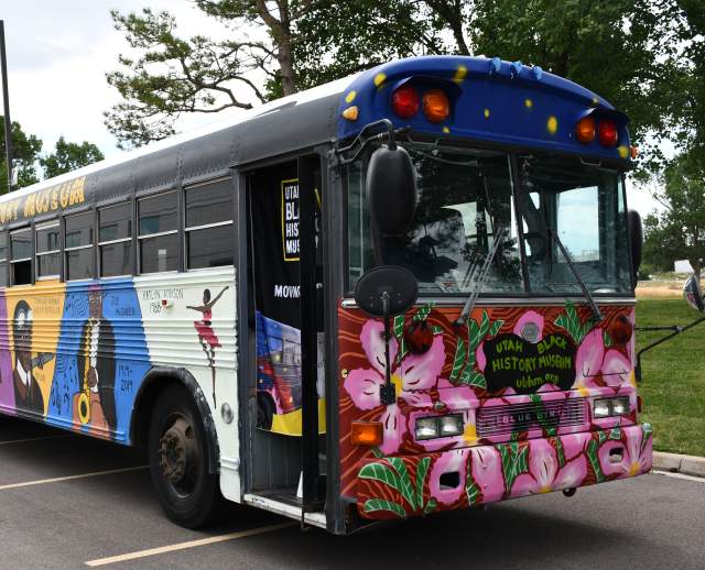 The Utah Black History Museum bus