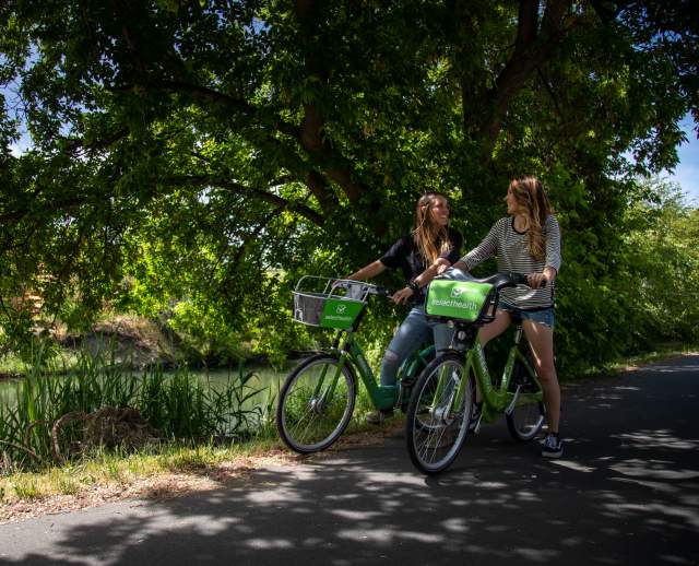 Biking Jordan River Parkway