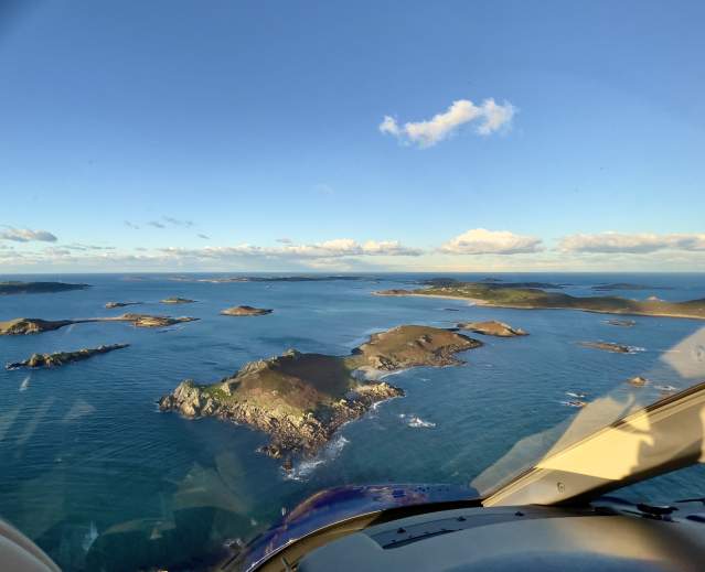Flying with Penzance Helicopters