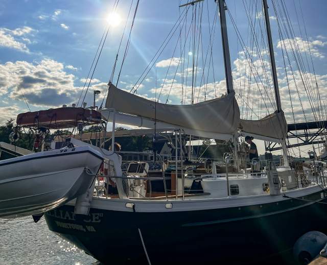 Influencer - Aleah and Seth Myers - Yorktown Sailing Charters