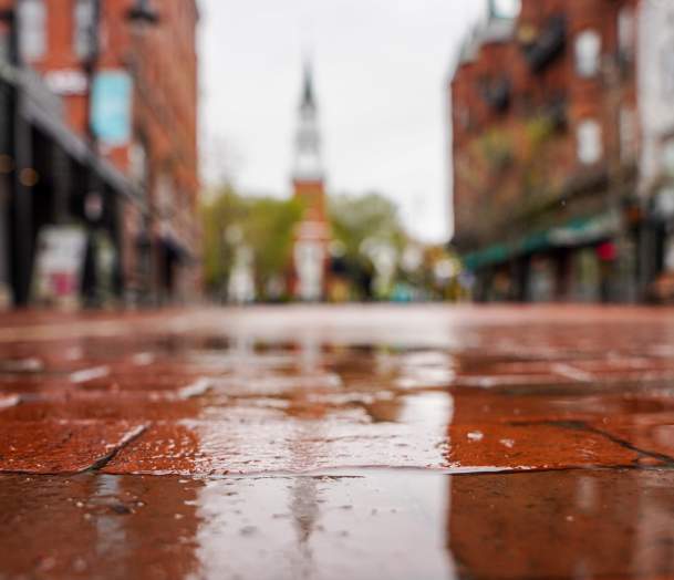 Rainy Day on Church Street