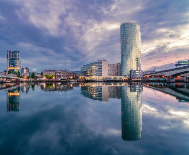 View of Belfast city
