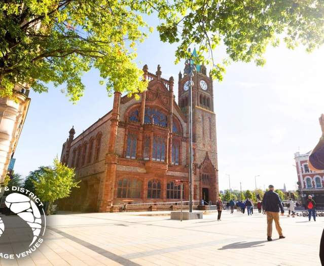 View of the exterior of The Guildhall