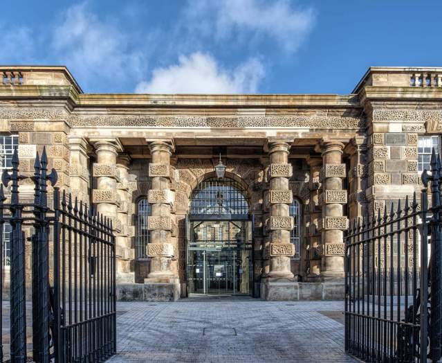 Exterior view of Crumlin Road Gaol