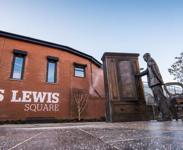 Exterior view of the Eastside Visitor Centre building