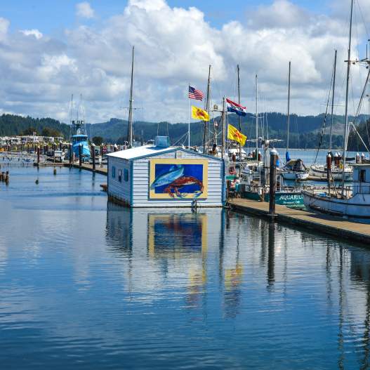 Novelli's Crab & Seafood on the Florence Docks by Melanie Griffin