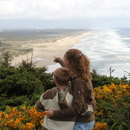 Florence Coastline Viewing by Traci Williamson