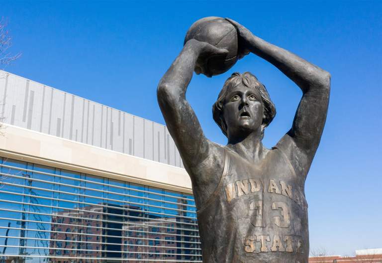 Larry Bird Statue