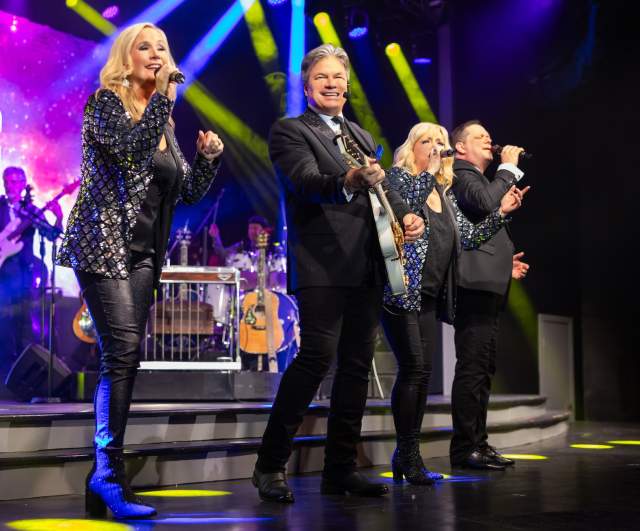 Performers on stage at Greg Rowles Legacy Theatre