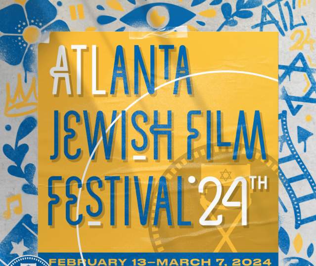 Cover photo for the Atlanta Jewish Film Festival happening February 13th - March 7th