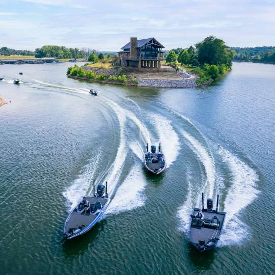 boats leaving a marina