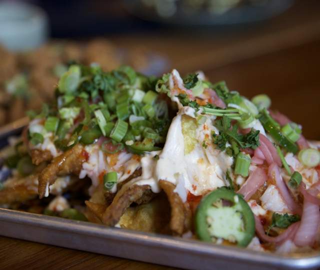Crab Rangoon Nachos
