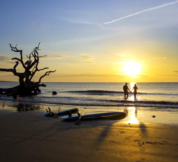 Driftwood Beach on Jekyll Island