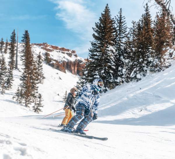 Skiing