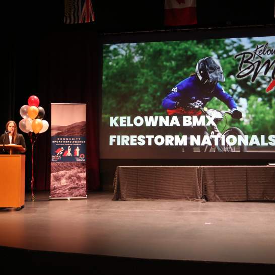 Kelowna BMX wins Sport Hosting Excellence Award presented by Tourism Kelowna