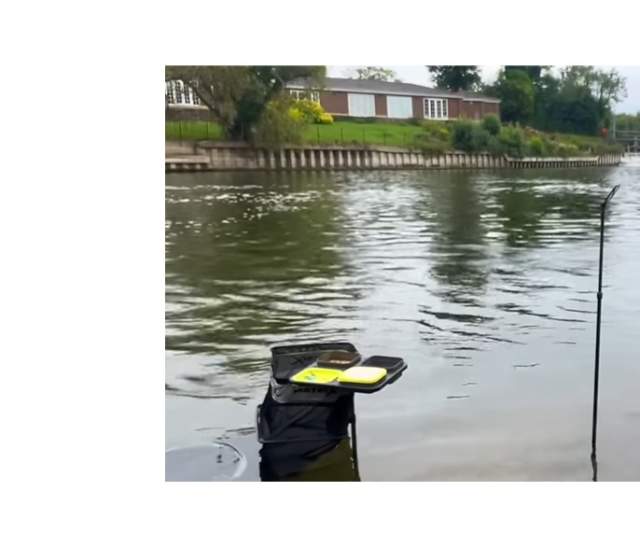 Fishing at Old Windsor Weir