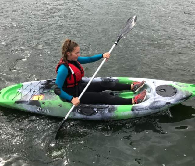 Kayaking on the River Thames