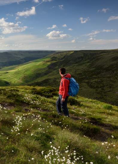 Walking at Dovestone Reservoir